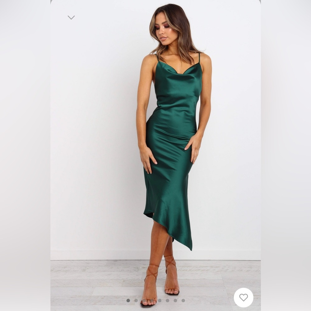 Petal & Pup Cypress Dress in Emerald